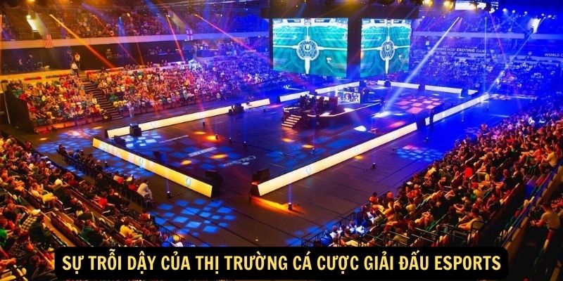 Sự trỗi dậy của thị trường cá cược giải đấu Esports